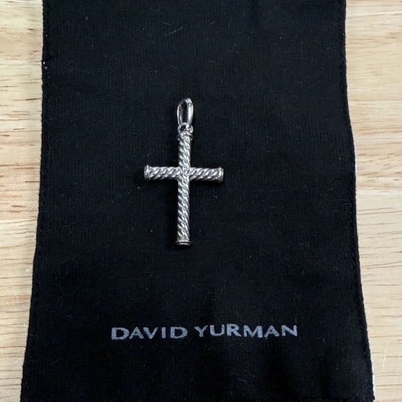 David Yurman Cable Cross Pendant